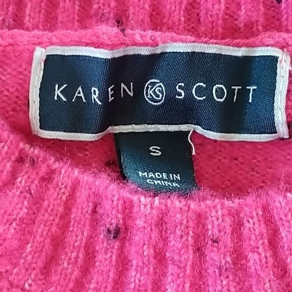 Karen Scott Whismy Penguin Sweater S - Picture 12 of 13